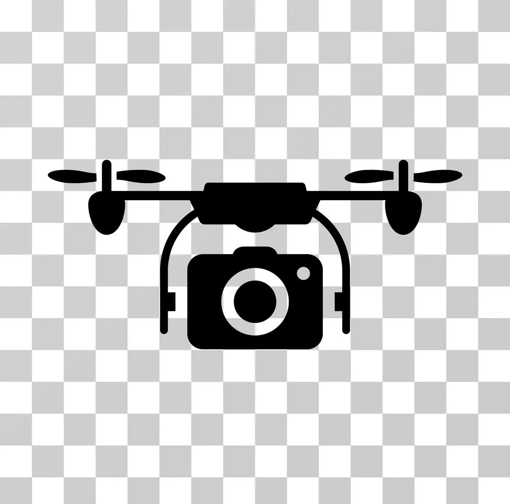 camera drone icon vector 13483116
